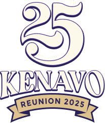 Kenavo 25 Year Reunion 2025 Logo